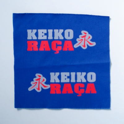 KEIKO　青ショルダーパッチ