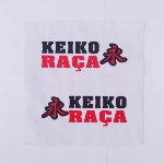 ケイコ　白ショルダーパッチ