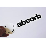 absorb ステッカー