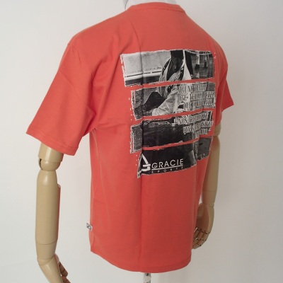 Gracie Sports 公式オレンジＴシャツ（裏）