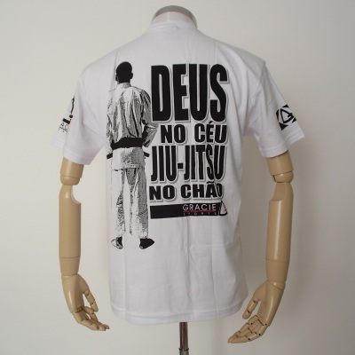 Gracie Sports 公式オレンジＴシャツ（裏側）